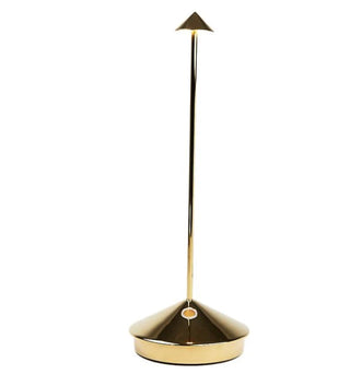 Zafferano Pina Pro Table Lamp- Glossy Gold