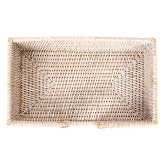 Artifacts Rattan™ Guest Towel/Napkin Holder with Cutout: Honey Brown