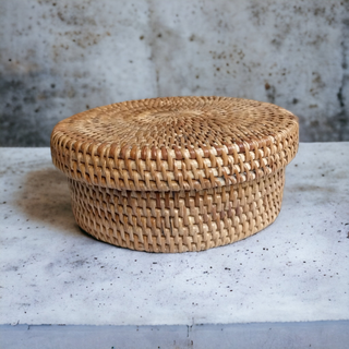 Rattan Woven Coasters-Set of 6