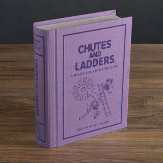 Chutes and Ladders Vintage Bookshelf Edition Game