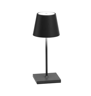 Zafferano Poldina Pro Mini Table Lamp Dark Grey