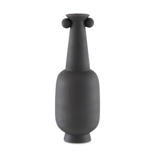 Decorative black vase