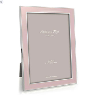 4x6 Light Pink Enamel Trim Photo Frame