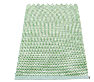 Effi Plastic runner rug by Pappelina. Made for indoor or outdoor use. Easy to care for and clean with water.