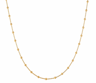 14k gold dipped Florence chain 18”