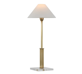 Asher table lamp in brass