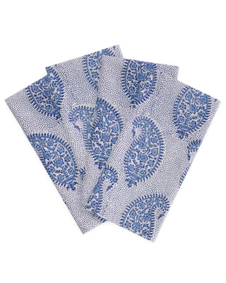 Paisley Azure Napkins by Walter G.
Paisley Print cotton napkins - set of 4.