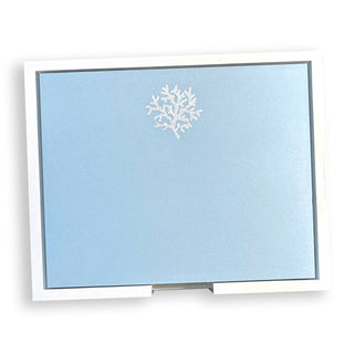 Our 8.5x7 white foil coral pad by Black Ink is perfect for your lists, your thoughts, your plans, your brilliant ideas. 175 sheets of luxurious Bristol Vellum Blue Paper! (TRAYS SOLD SEPARATELY).