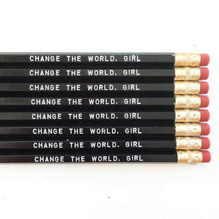 Change the World Girl Pencils