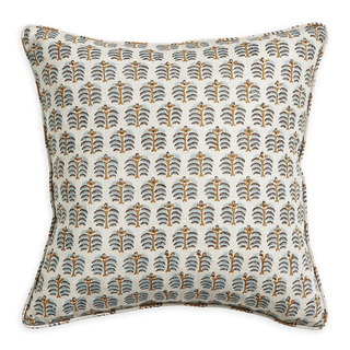 Printed woven pillow