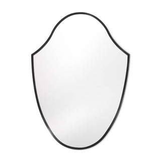 Crest shaped mirror