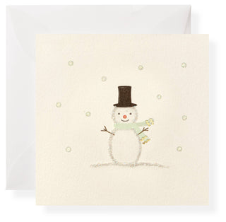 Snowman Individual Gift Enclosure-PRICED INDIVIDUALLY EACH CARD